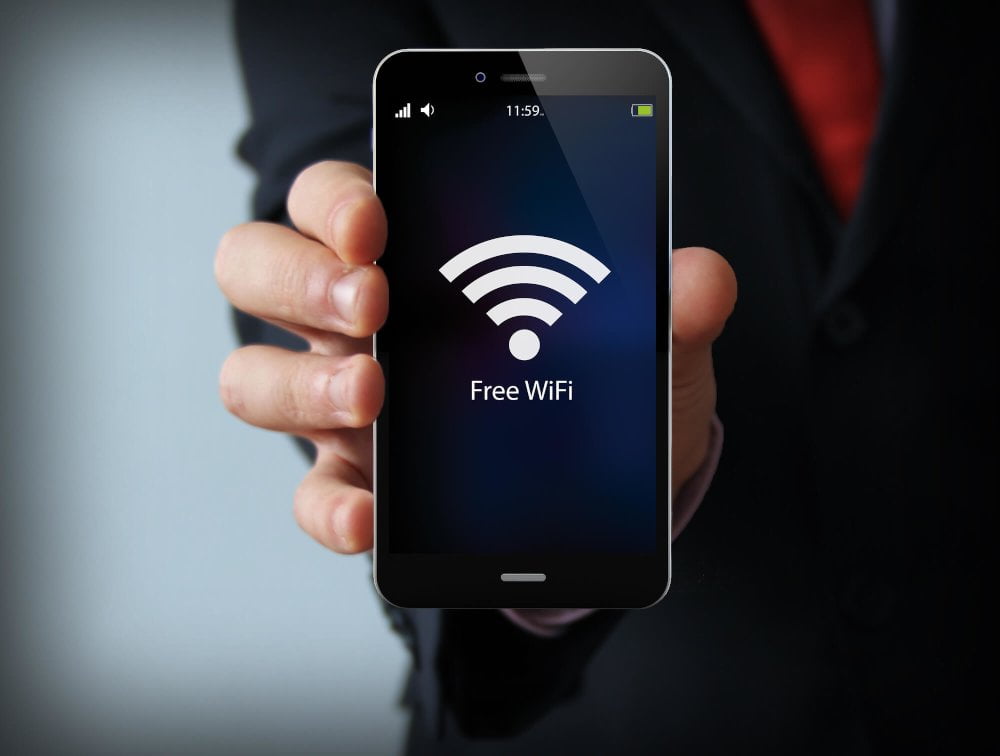 Bezpieczne połączenie z siecią wi-fi za pomocą VPN.