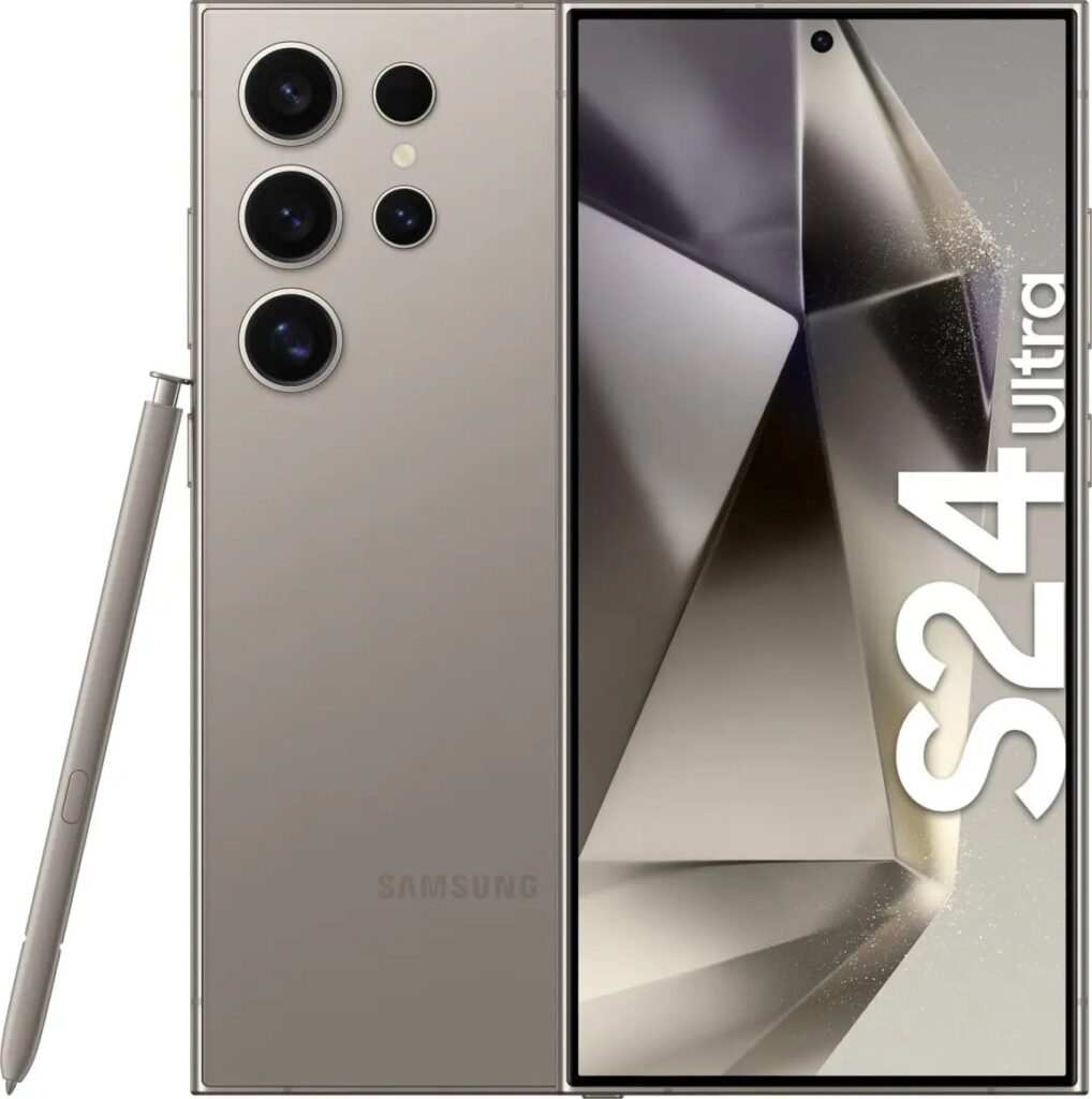 Samsung Galaxy S24 Ultra render